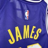 2026 Lakers JAMES #23 Purple NBA Jersey