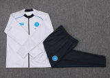 2025/26 Napoli White Kids Jacket Tracksuit