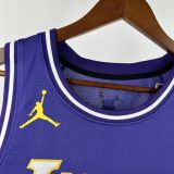 2026 Lakers JAMES #23 Purple NBA Jersey