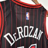 2025/26 Bulls DEROZAN #11 Black NBA Jerseys