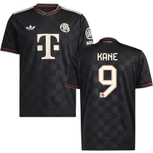KANE #9 BFC 1:1 Quality Third Black Fans Soccer Jersey 2025/26