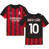 RAFA LEãO #10 AC Milan 1:1 Quality Home Fans Soccer Jersey 2025/26