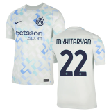 MKHITARYAN #22 In Milan Away White Fans Soccer Jersey 2025/26