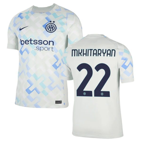 MKHITARYAN #22 In Milan Away White Fans Soccer Jersey 2025/26