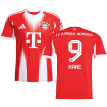 KANE #9 BFC 1:1 Quality Home Red Fans Soccer Jersey 2025/26