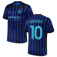 LAUTARO #10 In Milan 1:1 Quality Home Fans Soccer Jersey 2025/26