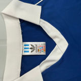 1984/1985 Schalke 04 Home Blue Retro Soccer Jersey