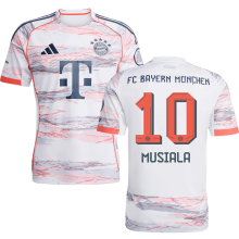 MUSIALA #10 BFC 1:1 Quality Away Fans Soccer Jersey 2025/26