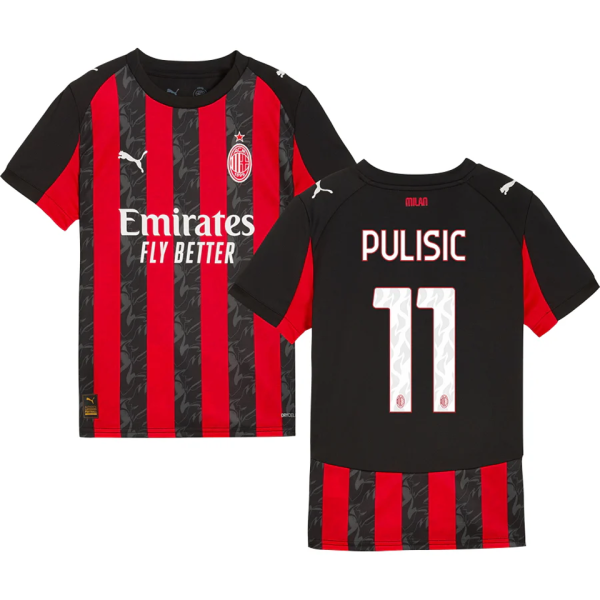 PULISIC #11 AC Milan 1:1 Quality Home Fans Soccer Jersey 2025/26