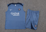 2025/26 PSG light Gray Vest Training Jersey(A Set)
