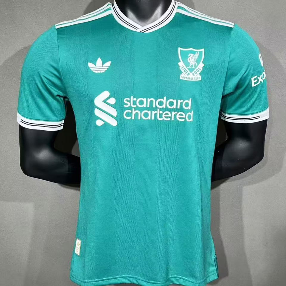 2025/26 Liverpool Tercera Green Versión Jugador
