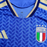 2026/27 Italy Home Blue Player Version Soccer Jersey