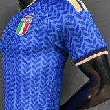 2026/27 Italy Home Blue Player Version Soccer Jersey