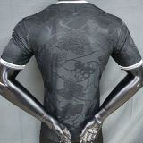 2025/26 JUV Third Black Player Version Soccer Jersey 带胸前新广告