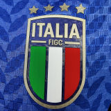 2026/27 Italy Home Blue Player Version Soccer Jersey