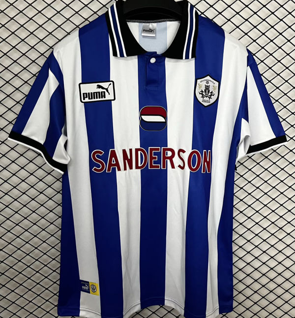 1998 Sheffield Wednesday Home Retro Soccer Jersey