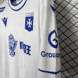 2025/26 AJ Auxerre Home White Fans Soccer Jersey