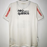 2012 Corinthians Home White Retro Soccer Jersey