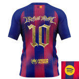 LAMINE YAMAL #10 BA 1:1 Quality Home Kopa Trophy Fans Soccer Jersey 2025/26 带号下广告