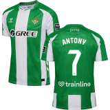ANTONY #7 R BTS 1:1 Quality Home Fans Soccer Jersey 2025/26 Laliga Font 西甲字体