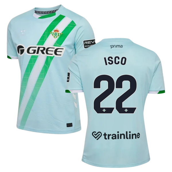 ISCO #22 R BTS Away Fans Soccer Jersey 2025/26 Laliga Font 西甲字体