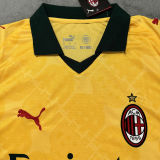 PULISIC #11  AC Milan Third Yellow Fans Soccer Jersey 2025/26