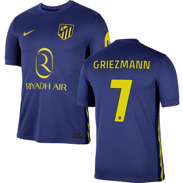 GRIEZMANN #7 ATM Home Fans Jersey 2025/26 UCL Font 欧冠字体