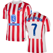 GRIEZMANN #7 ATM Home Fans Jersey 2025/26 LaLiga Font 西甲字体