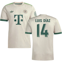 Luis Díaz #14 BFC Oktoberfest Fans Soccer Jersey 2025/26