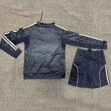 2025/26 RM Away Black Kids Long Sleeve Soccer Jersey  长袖童装