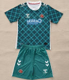 2025/26 Sunderland Goalkeeper Kids Soccer Jersey