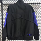 2026/27 BA Black Windbreaker 紫色在袖子上