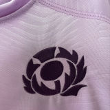 2026 Scotland Away Pink Rugby Jersey 苏格兰