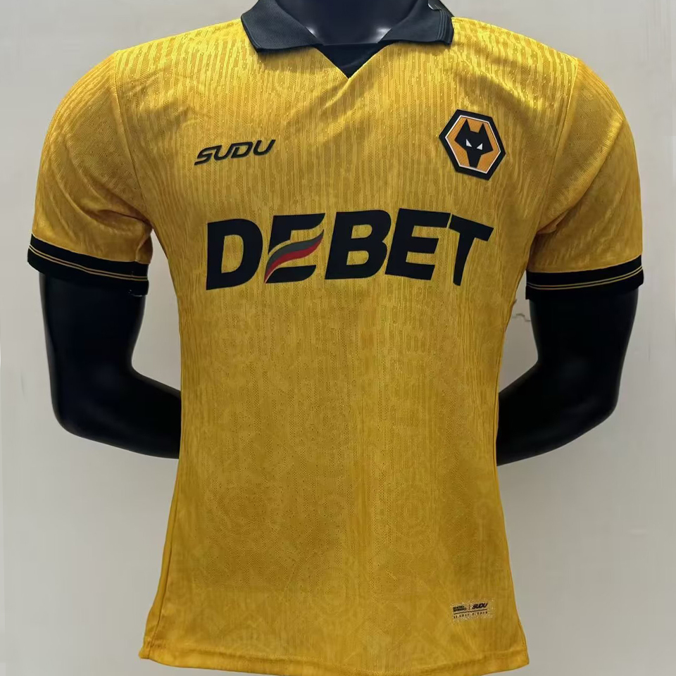 2025/26 Wolverhampton Local Yellow Versión Jugador