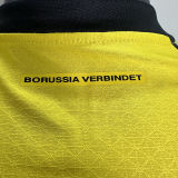 2025/26 BVB Home Yellow Player Version Soccer Jersey 带胸前广告