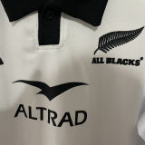 2026 All Blacks Away White Rugby Shirt