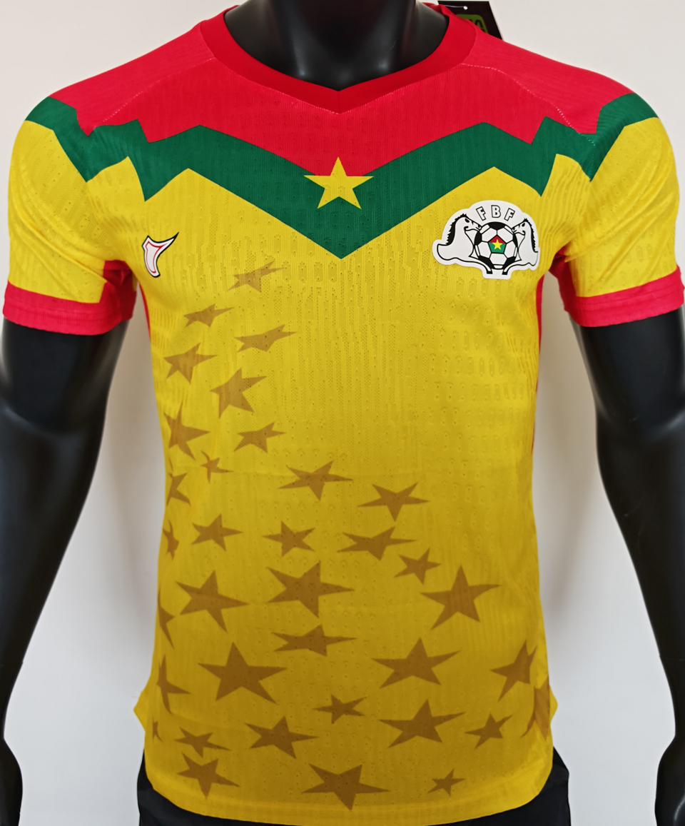 2025/26 Burkina Faso Local Yellow Versión Jugador