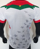2025/26 Burkina Faso White Player Version Soccer Jersey