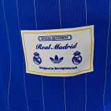 2025/26 RM Blue Retro Style Player Version Soccer Jersey