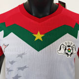 2025/26 Burkina Faso White Player Version Soccer Jersey