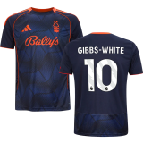 GIBBS-WHITE #10 Nottingham Forest Third Fans Jersey 2025/26 (League Font 联赛字体 )