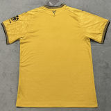 Guéhi #6 Crystal Palace Away Gold Fans Soccer Jersey 2025/26 (League Font 联赛字体 )