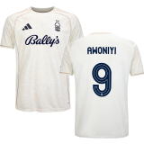 AWONIYI #9 Nottingham Forest Away Fans Jersey 2025/26 (CUP Font 杯赛字体 )