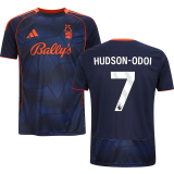 HUDSON-ODOI #7 Nottingham Forest Third Fans Jersey 2025/26 (League Font 联赛字体 )