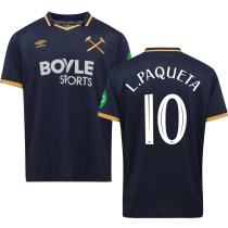 L.Paquetá #10 West Ham Third Fans Soccer Jersey 2025/26 (CUP Font 杯赛字体 )