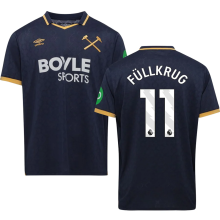 Füllkrug #11 West Ham Third Fans Soccer Jersey 2025/26 (League Font 联赛字体 )