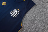 2025/26 Santos Dark Blue Vest Training Jersey(A Set)