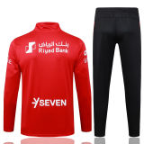 2025/26 Al Hilal SFC Red Kids Sweater Tracksuit 利雅得新月