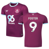 FOSTER #9 Burnley Home Fans Soccer Jersey 2025/26 (League Font 联赛字体 )