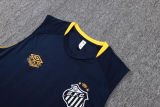 2025/26 Santos Dark Blue Vest Training Jersey(A Set)